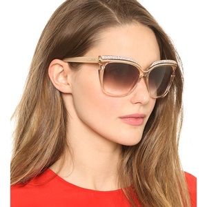 Authentic Jimmy Choo Embellished Sunglasses
